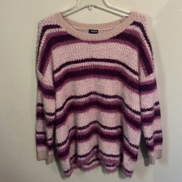 nwt POPCORN PULLOVER DROP SHOULDER SWEATER SIZE 4 - Picture 4 of 4